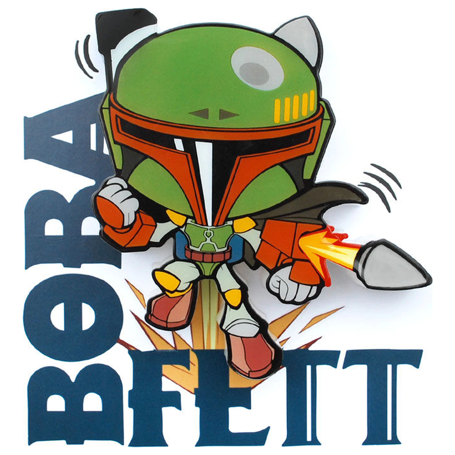 Star Wars Boba Fett 3D FX mini lámpa termékfotó