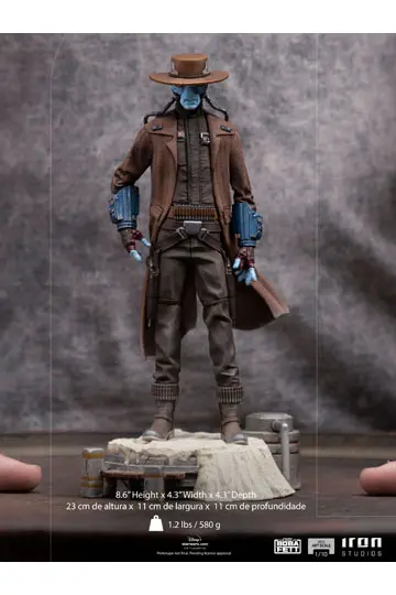 Star Wars Book of Boba Fett BDS Art Scale 1/10 Cad Bane szobor figura 22 cm termékfotó