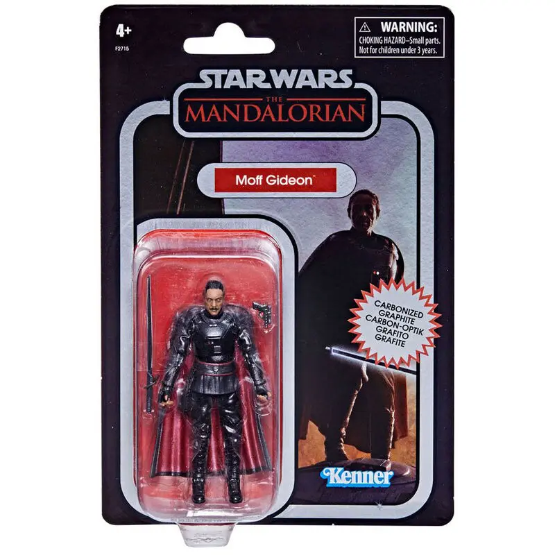 Star Wars Carbonized Collection Moff Gideon figura 10cm vintage termékfotó
