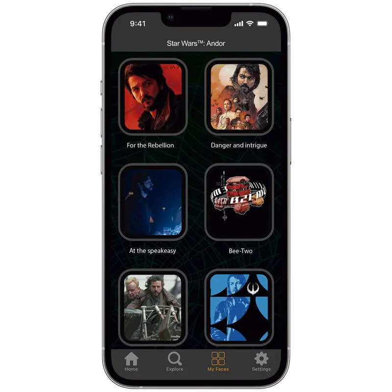 Star Wars Cassian Andor óraszíj okosórákhoz termékfotó