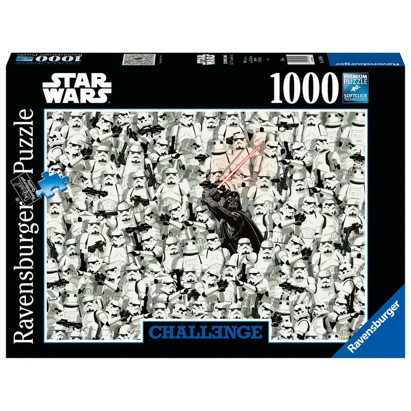 Star Wars Challenge puzzle 1000db-os [SÉRÜLT CSOMAGOLÁS] termékfotó