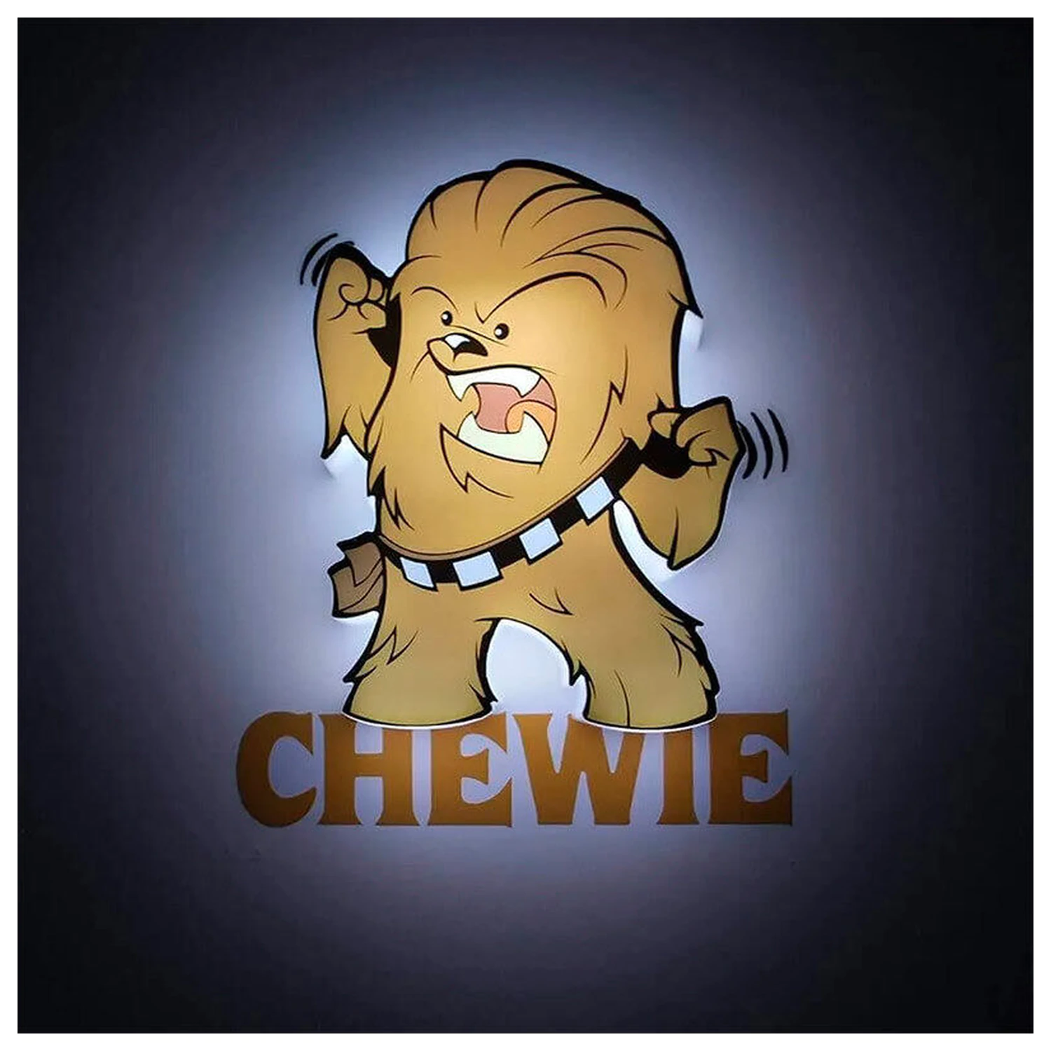 Star Wars Chewie 3D FX mini lámpa termékfotó
