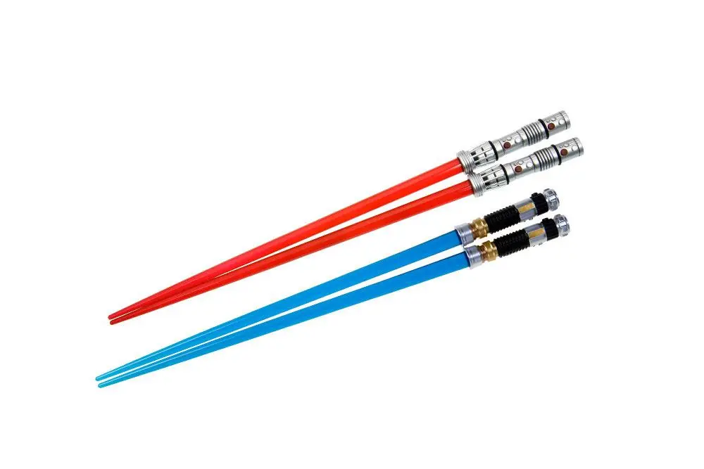 Star Wars Chopstick Darth Maul &amp; Obi-Wan Kenobi Lightsaber evőpálcika csomag termékfotó
