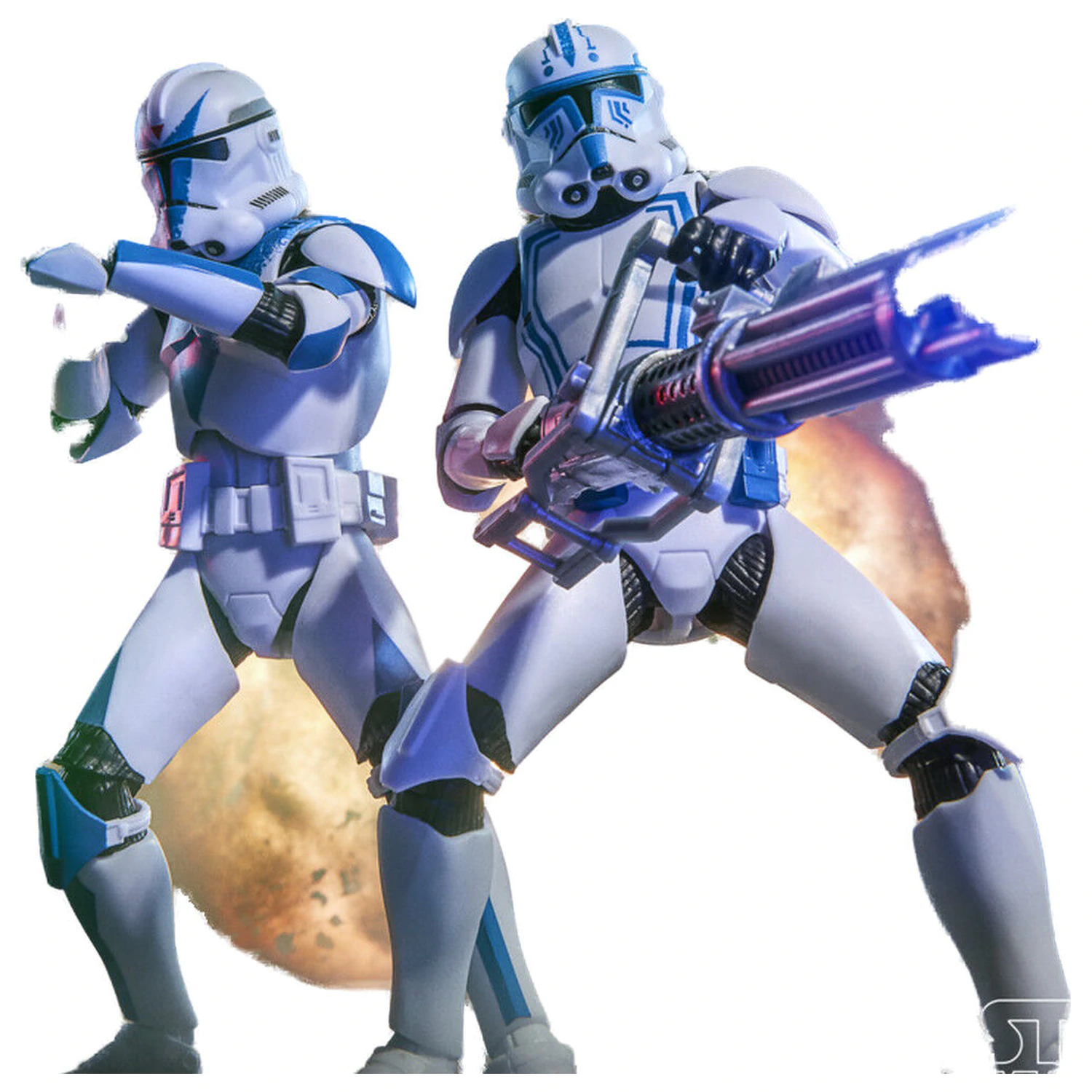 Star Wars Clone Trooper Dogma & Clone Trooper Hardcase 2db-os figura csomag 15cm termékfotó