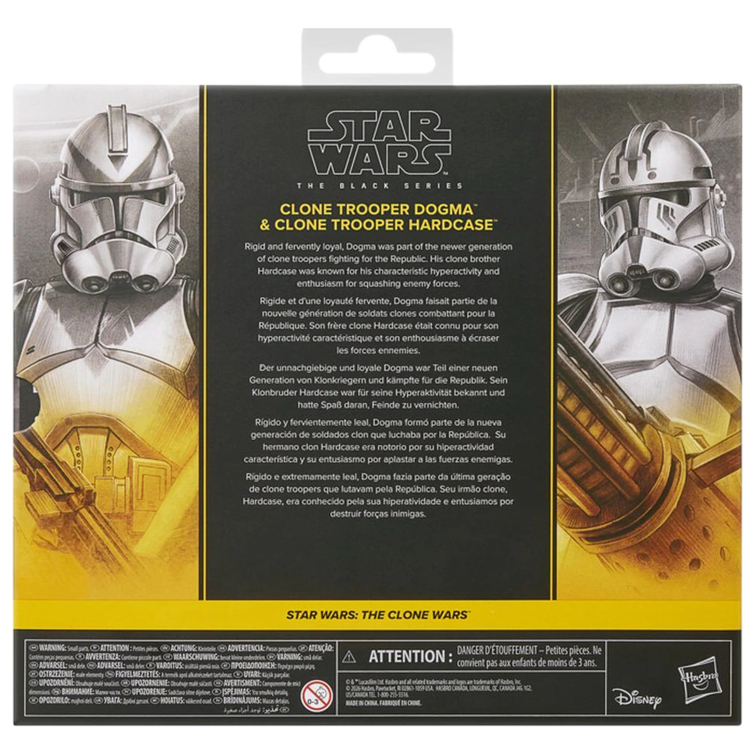 Star Wars Clone Trooper Dogma & Clone Trooper Hardcase 2db-os figura csomag 15cm termékfotó