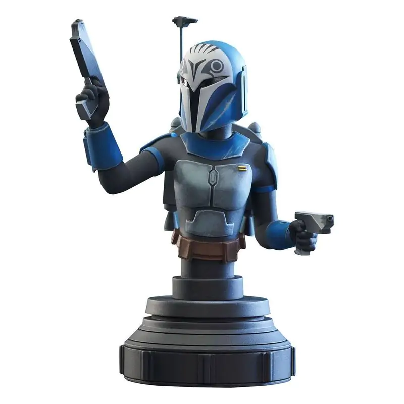 Star Wars Clone Wars Bo-Katan Kryz mellszobor figura 15cm termékfotó