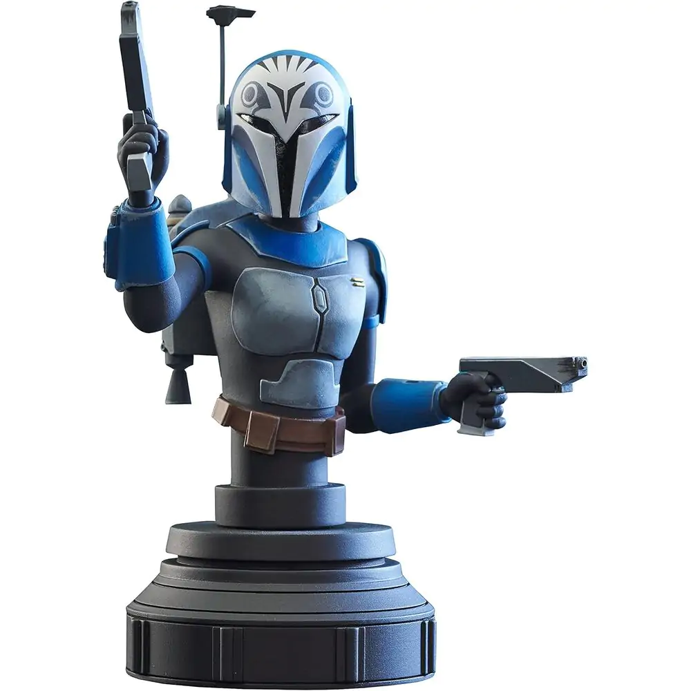 Star Wars Clone Wars Bo-Katan Kryz mellszobor figura 15cm termékfotó