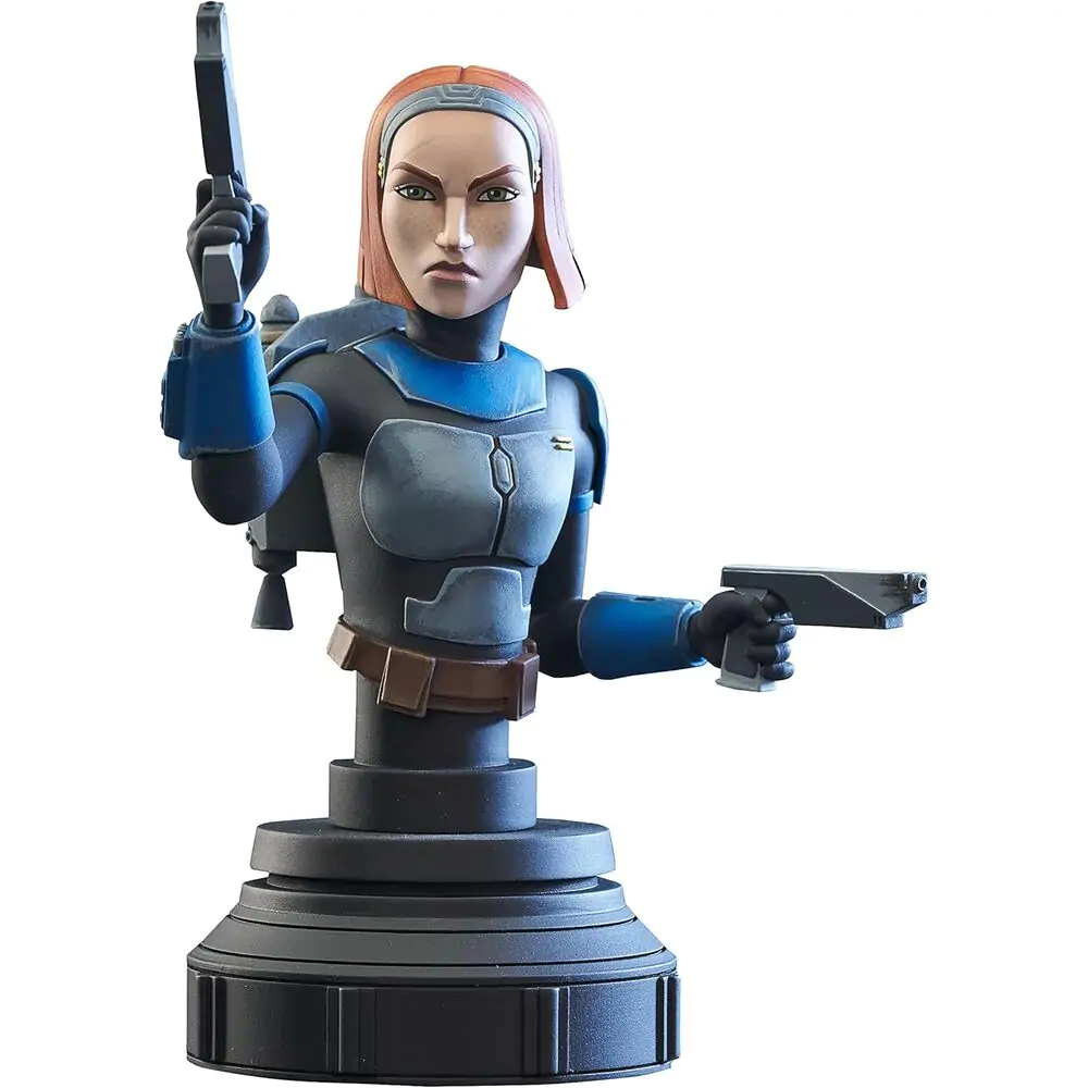 Star Wars Clone Wars Bo-Katan Kryz mellszobor figura 15cm termékfotó