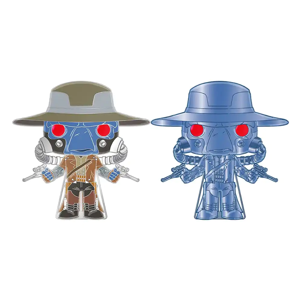 Star Wars Clone Wars Loungefly Funko POP! Enamel Pin Cad Bane 10 cm termékfotó