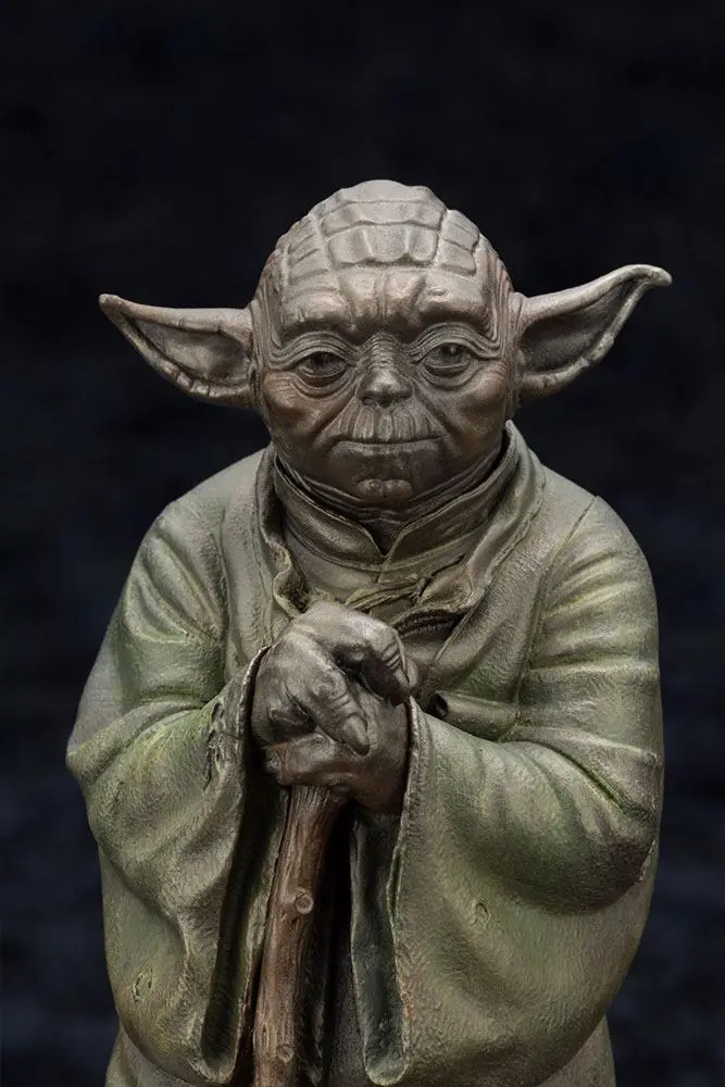 Star Wars Cold Cast Yoda Fountain Limitált kiadás szobor figura 22 cm termékfotó
