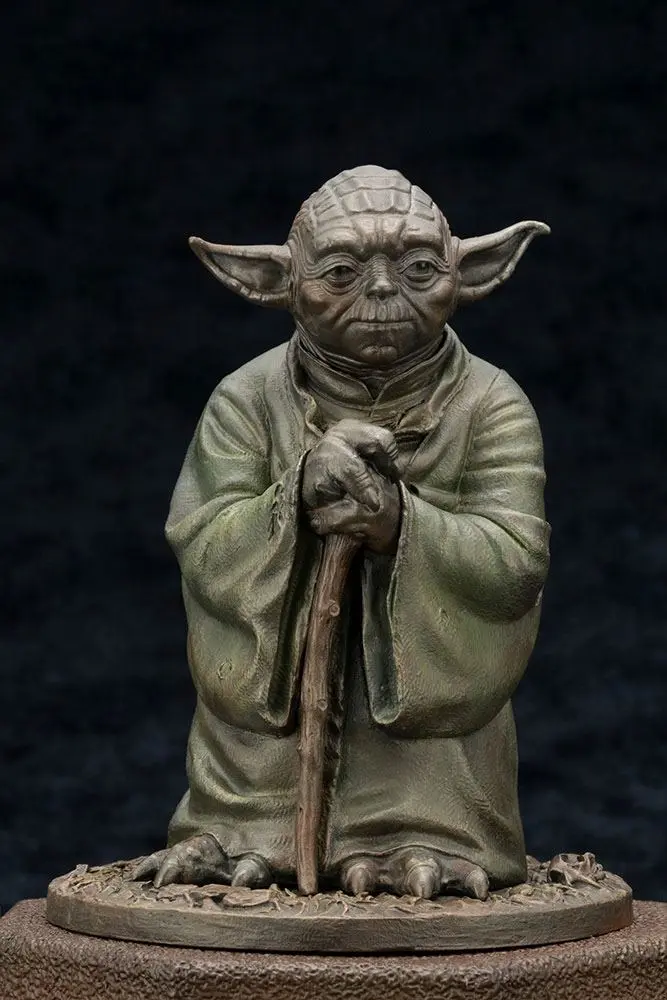 Star Wars Cold Cast Yoda Fountain Limitált kiadás szobor figura 22 cm termékfotó