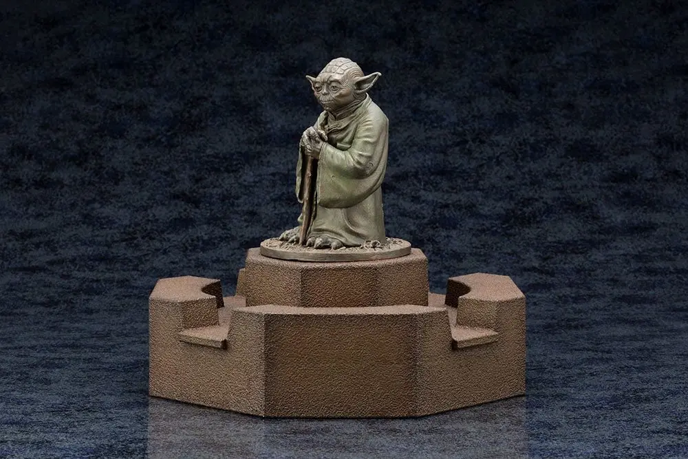 Star Wars Cold Cast Yoda Fountain Limitált kiadás szobor figura 22 cm termékfotó