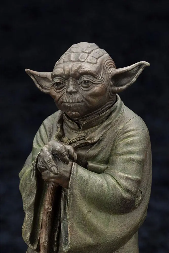 Star Wars Cold Cast Yoda Fountain Limitált kiadás szobor figura 22 cm termékfotó