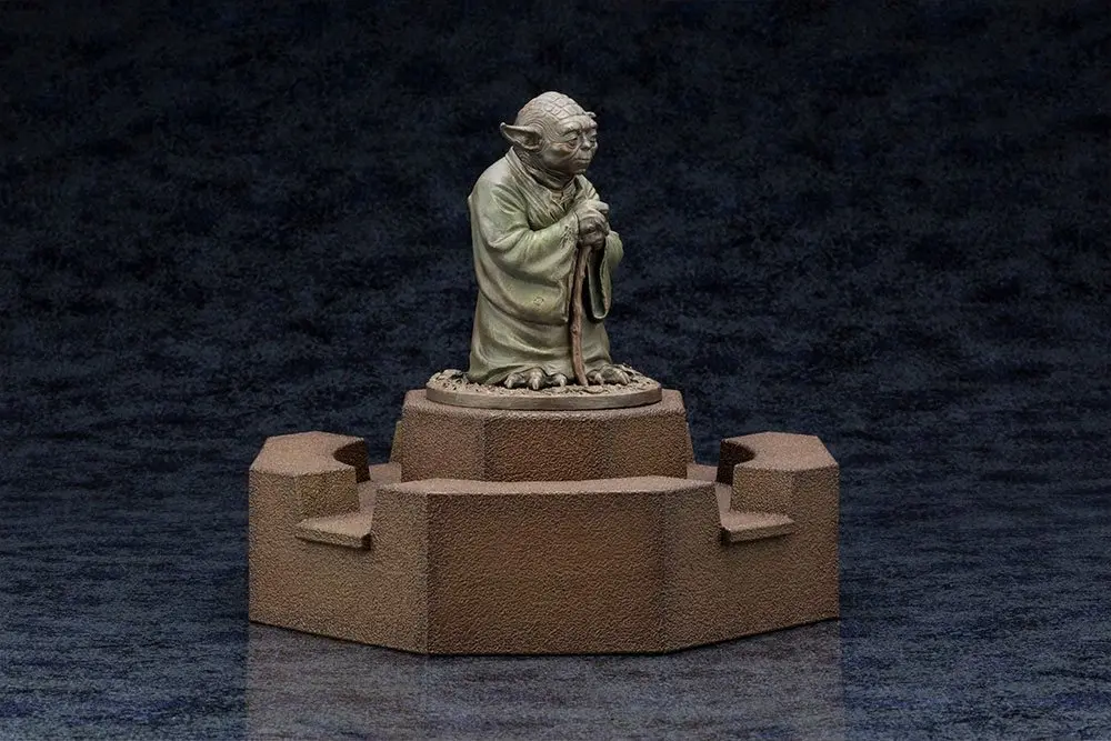 Star Wars Cold Cast Yoda Fountain Limitált kiadás szobor figura 22 cm termékfotó