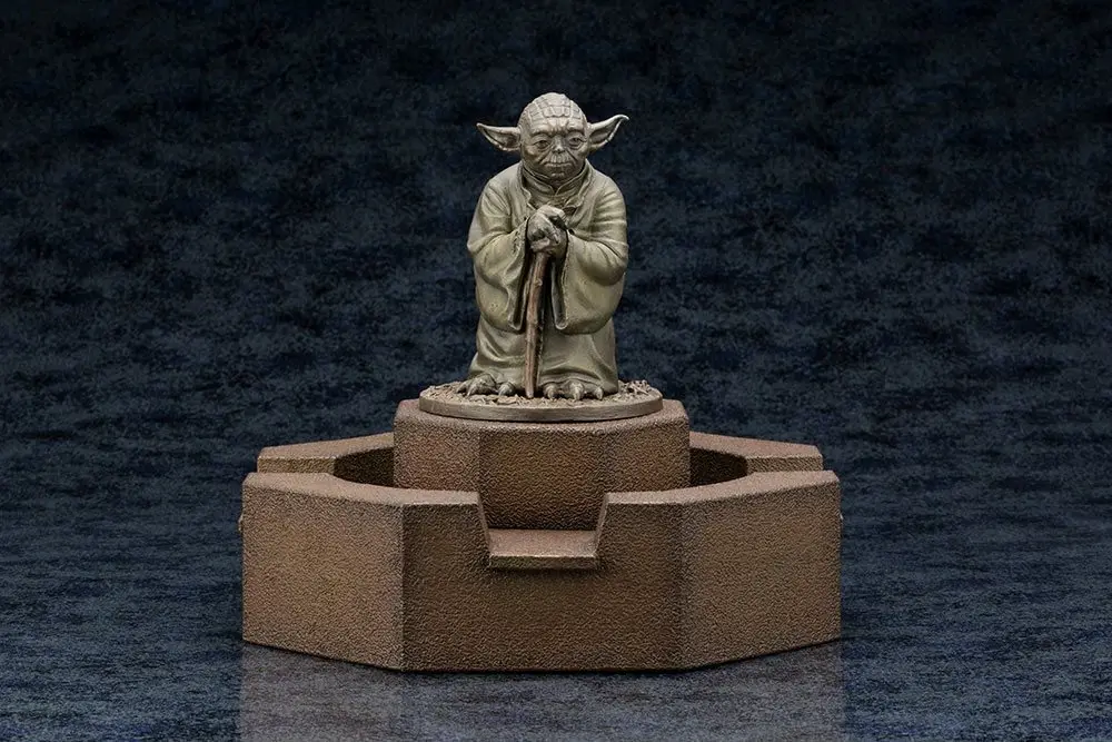 Star Wars Cold Cast Yoda Fountain Limitált kiadás szobor figura 22 cm termékfotó
