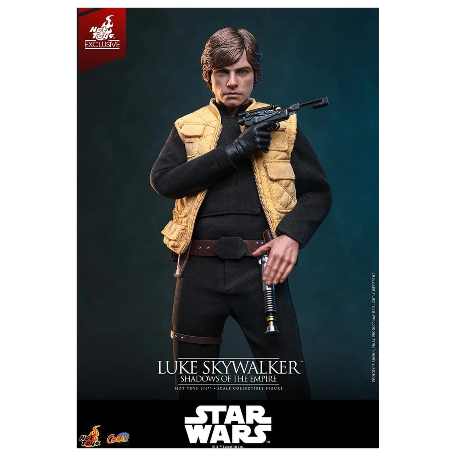 Star Wars Comic Masterpiece 1/6 Luke Skywalker (Shadows Of The Empire) akciófigura 28 cm termékfotó