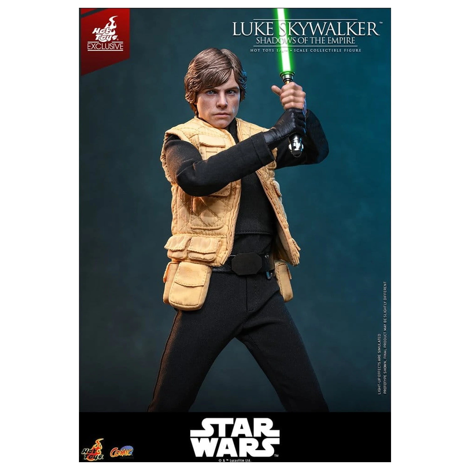 Star Wars Comic Masterpiece 1/6 Luke Skywalker (Shadows Of The Empire) akciófigura 28 cm termékfotó