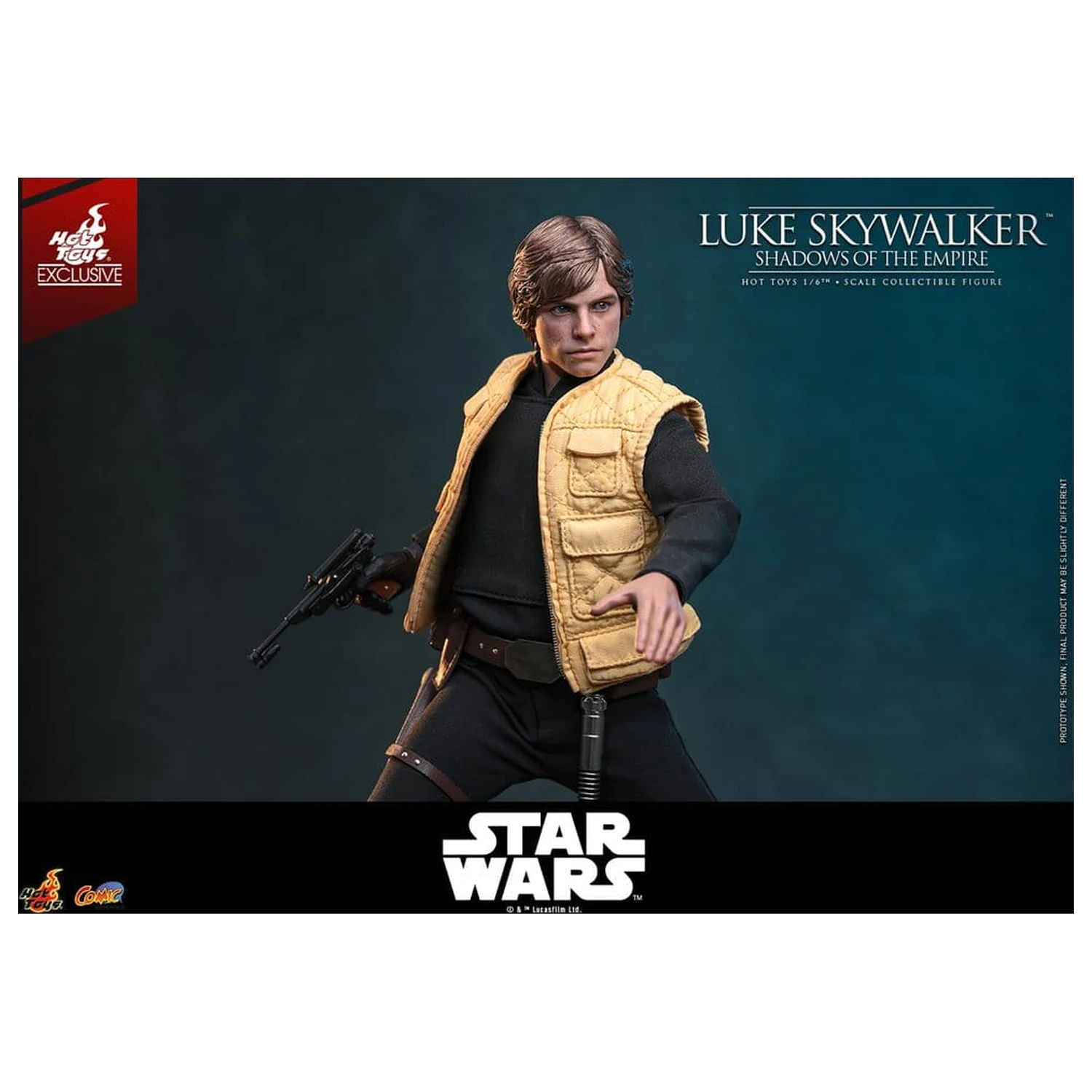 Star Wars Comic Masterpiece 1/6 Luke Skywalker (Shadows Of The Empire) akciófigura 28 cm termékfotó