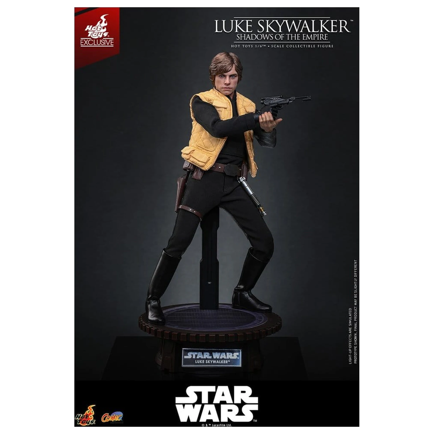 Star Wars Comic Masterpiece 1/6 Luke Skywalker (Shadows Of The Empire) akciófigura 28 cm termékfotó