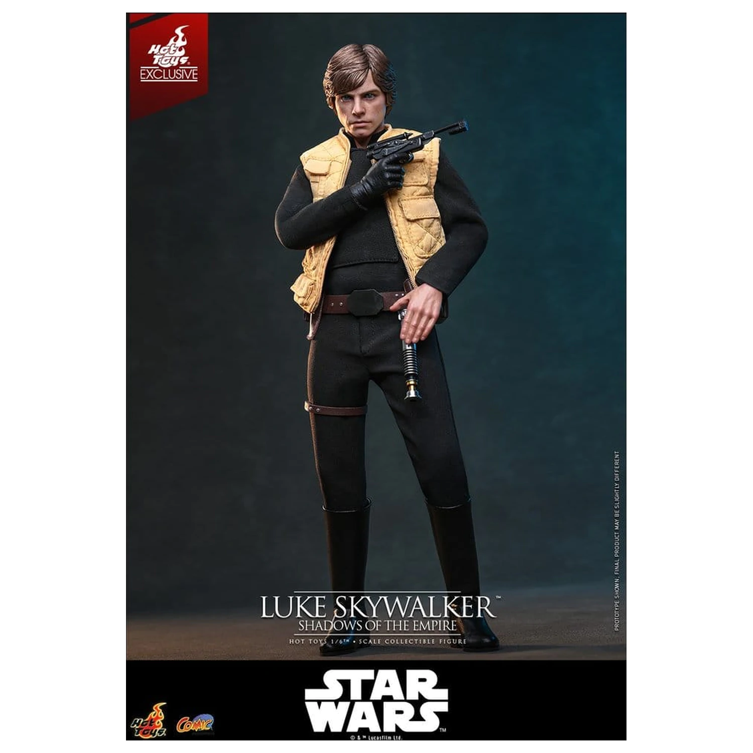 Star Wars Comic Masterpiece 1/6 Luke Skywalker (Shadows Of The Empire) akciófigura 28 cm termékfotó