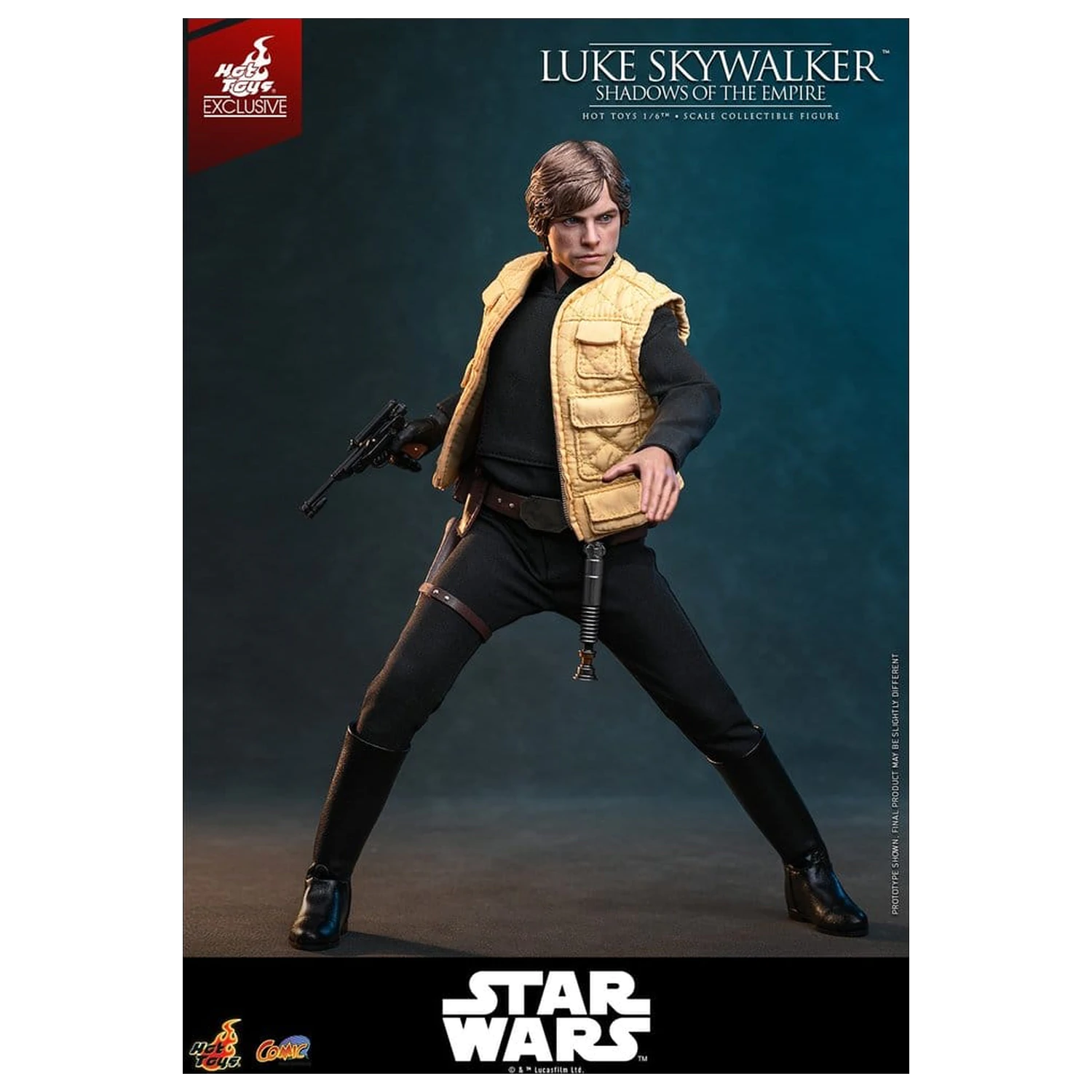 Star Wars Comic Masterpiece 1/6 Luke Skywalker (Shadows Of The Empire) akciófigura 28 cm termékfotó