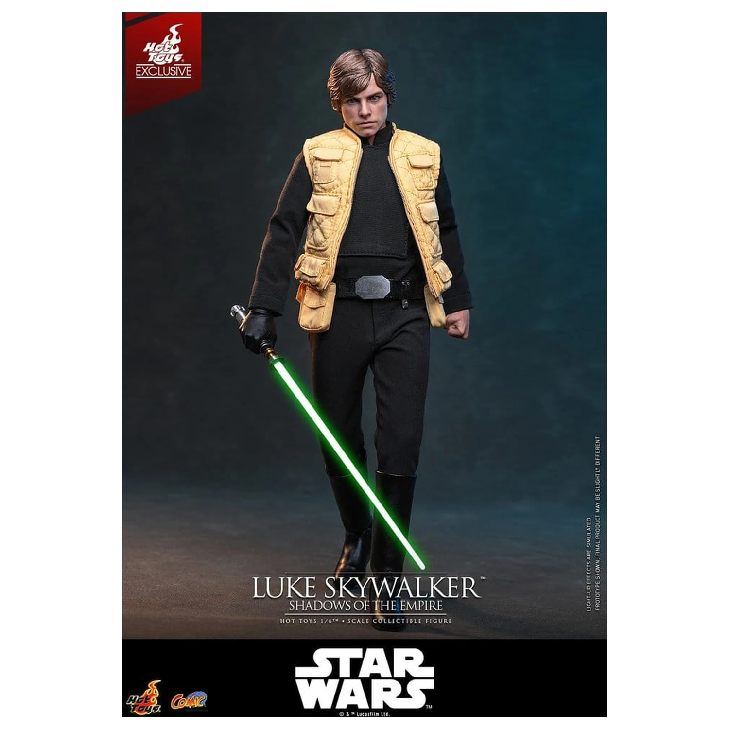 Star Wars Comic Masterpiece 1/6 Luke Skywalker (Shadows Of The Empire) akciófigura 28 cm termékfotó