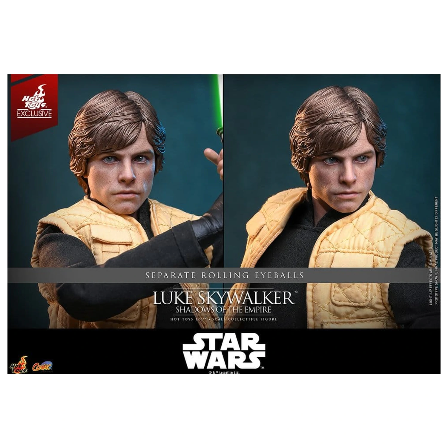 Star Wars Comic Masterpiece 1/6 Luke Skywalker (Shadows Of The Empire) akciófigura 28 cm termékfotó