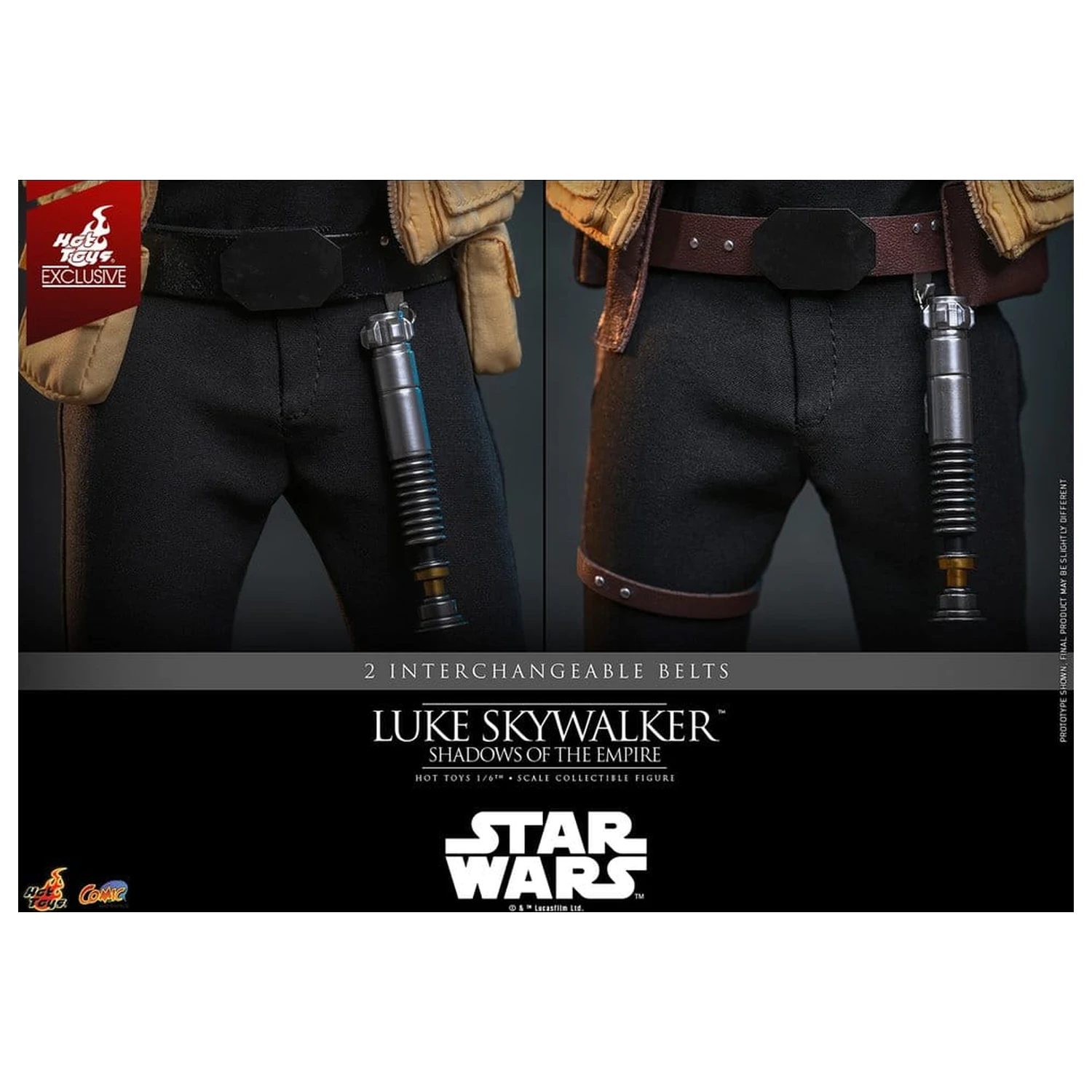 Star Wars Comic Masterpiece 1/6 Luke Skywalker (Shadows Of The Empire) akciófigura 28 cm termékfotó