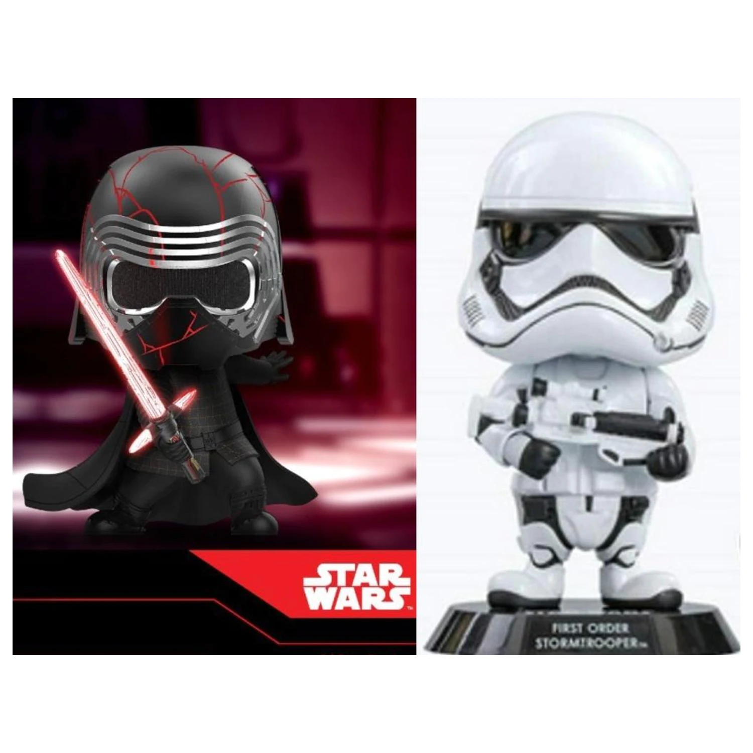 Star Wars Cosbaby Wave 2 Kylo Ren & First Order Stormtrooper Set termékfotó