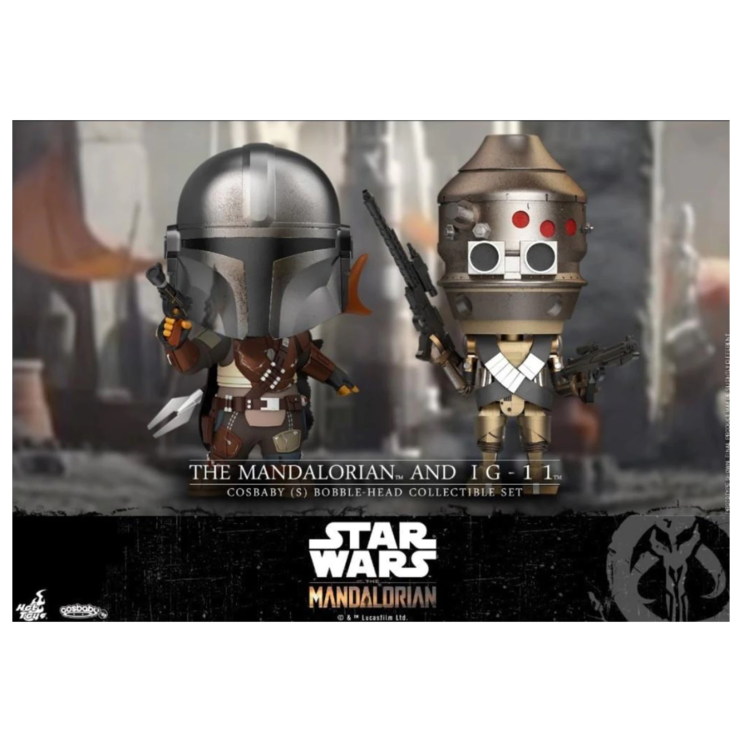 Star Wars Cosbaby Wave 3 Mandalorian & IG-11 Set termékfotó