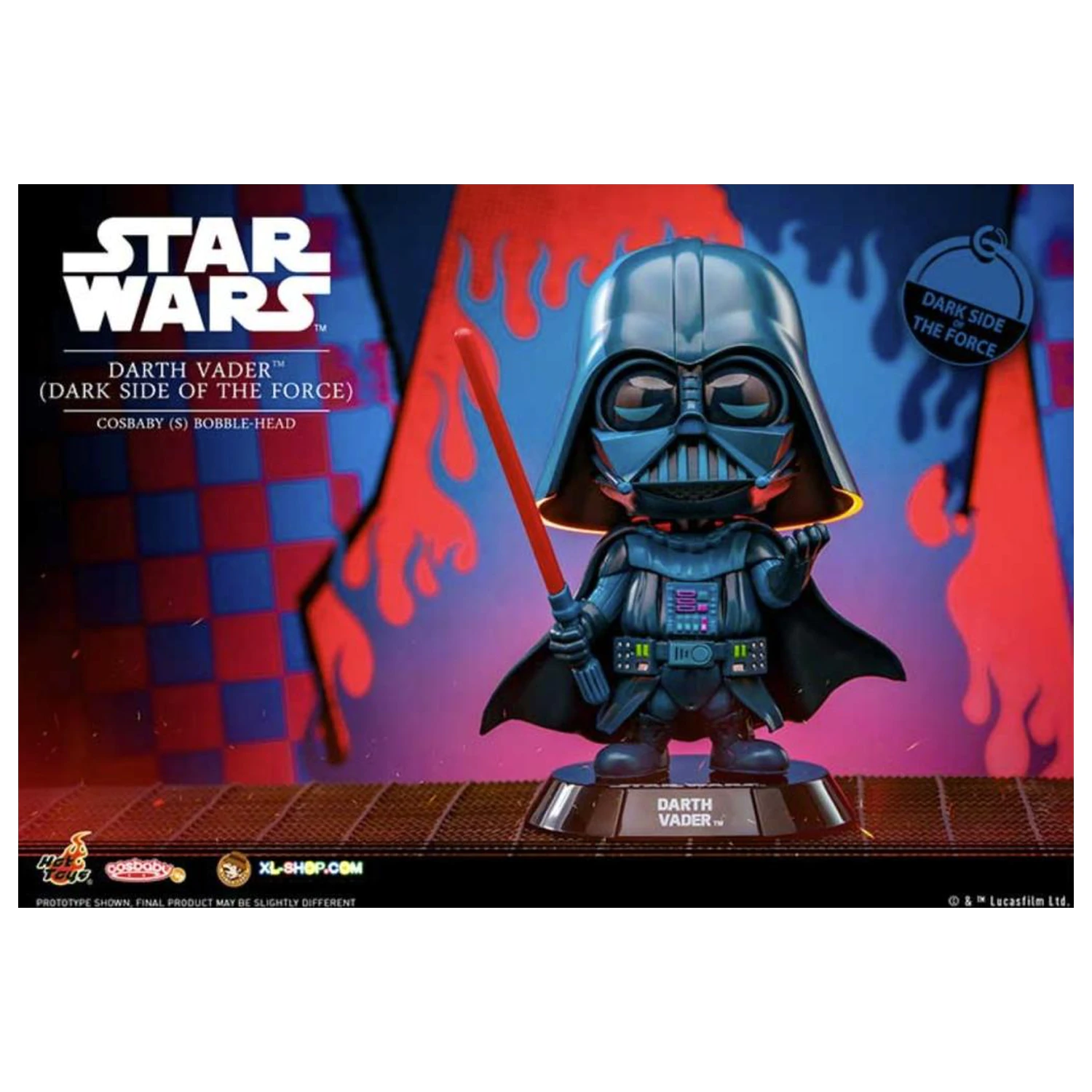 Star Wars Cosbaby Wave 4 Darth Vader Dark Side of the Force termékfotó