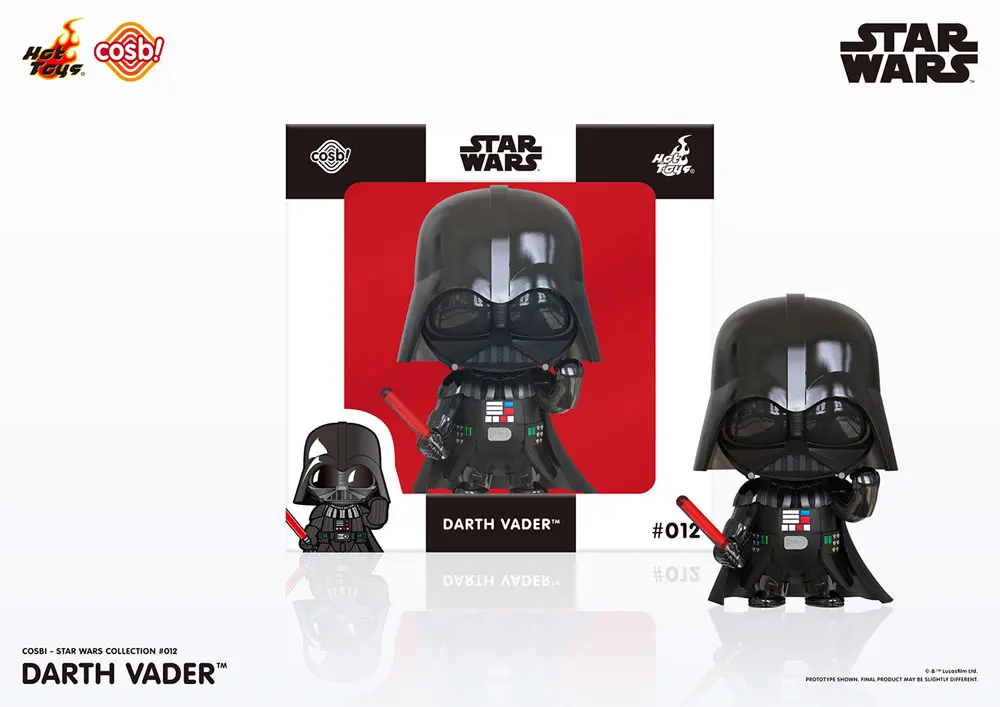 Star Wars Cosbi Mini figura Darth Vader 8 cm termékfotó