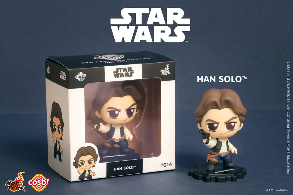 Star Wars Cosbi Mini figura Han Solo 8 cm termékfotó
