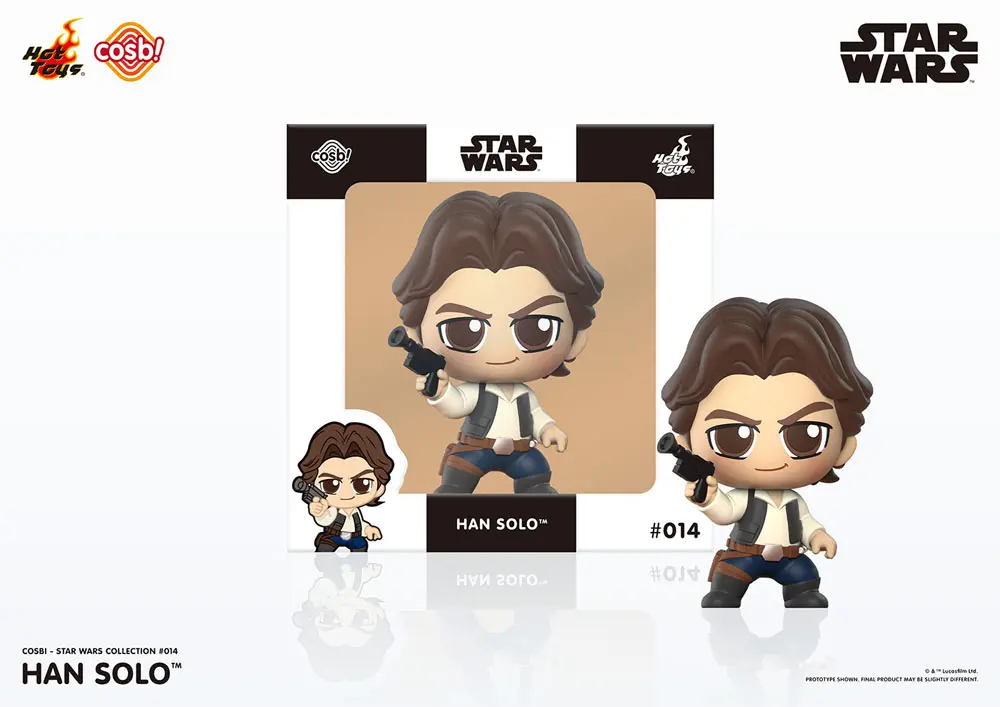 Star Wars Cosbi Mini figura Han Solo 8 cm termékfotó