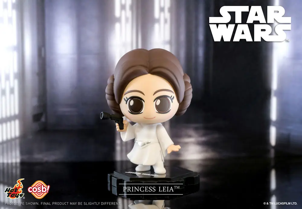 Star Wars Cosbi Mini figura Princess Leia 8 cm termékfotó