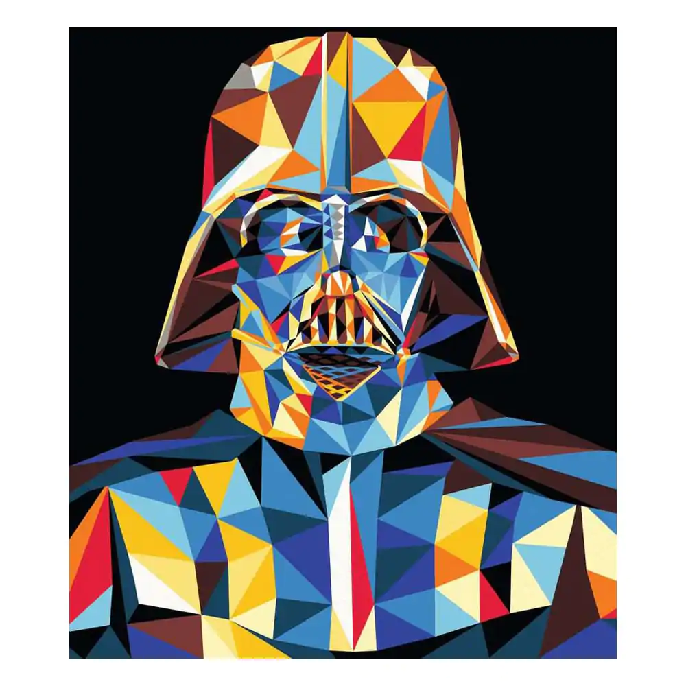 Star Wars CreArt Paint by Numbers Darth Vader festő csomag 24 x 30 cm termékfotó