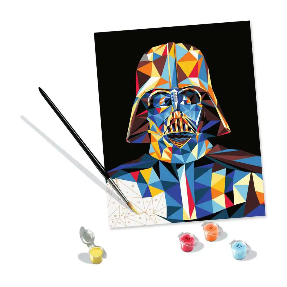 Star Wars CreArt Paint by Numbers Darth Vader festő csomag 24 x 30 cm termékfotó