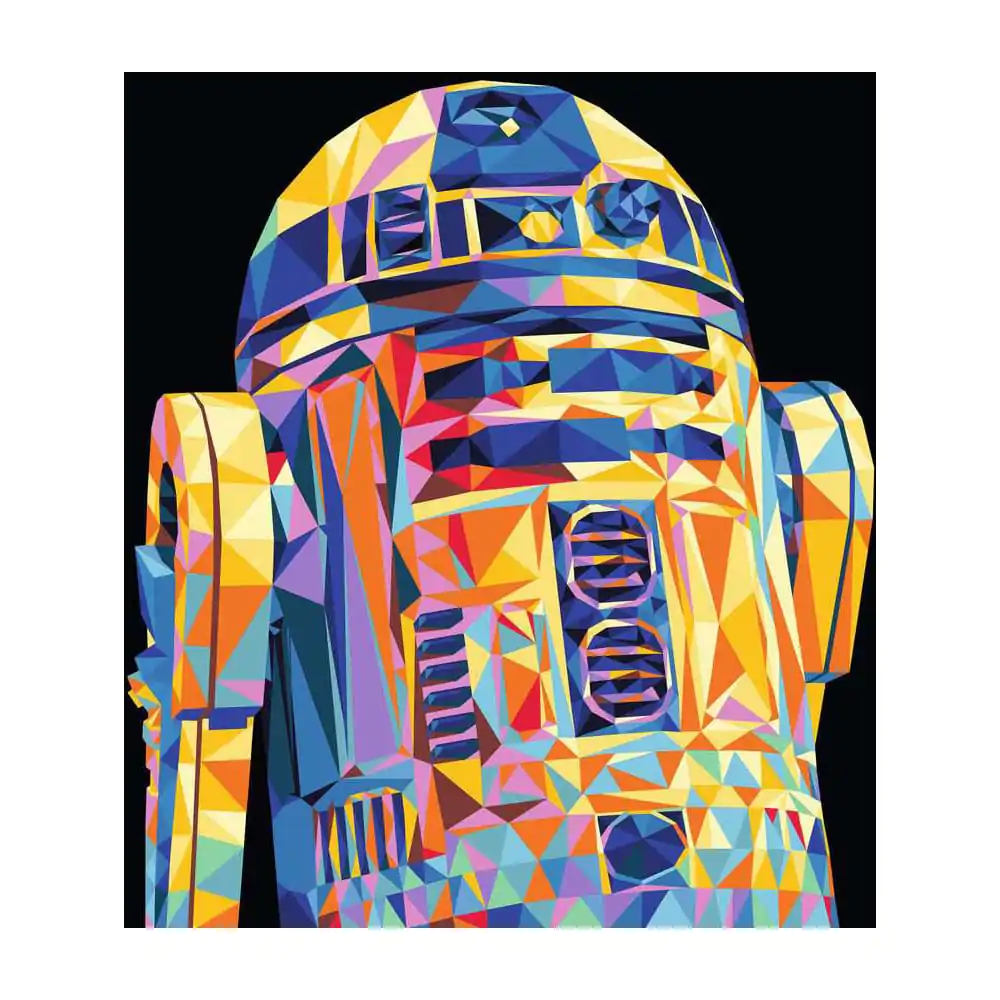 SU ORDINAZIONE Star Wars CreArt Paint by Numbers Painting Set Stormtrooper 24 x 30 cm *PREZZO SPECIALE* main image 0