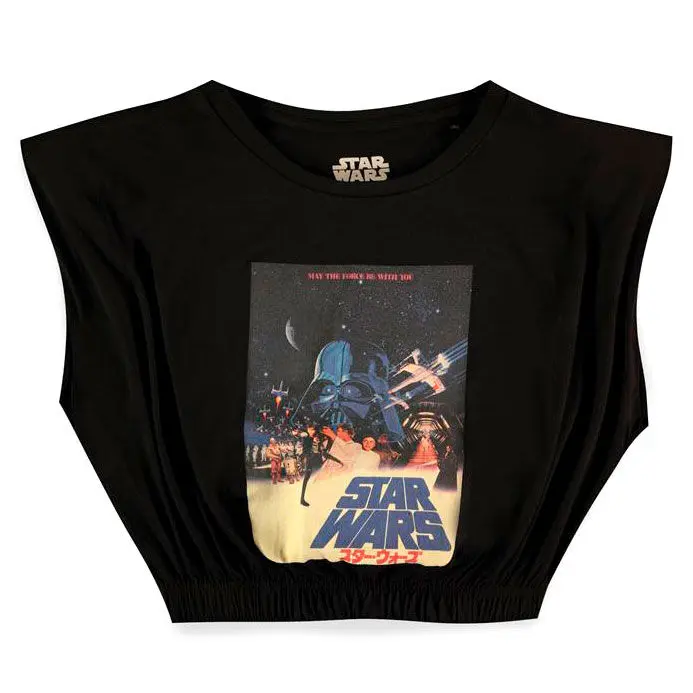 Star Wars cropped női trikó termékfotó
