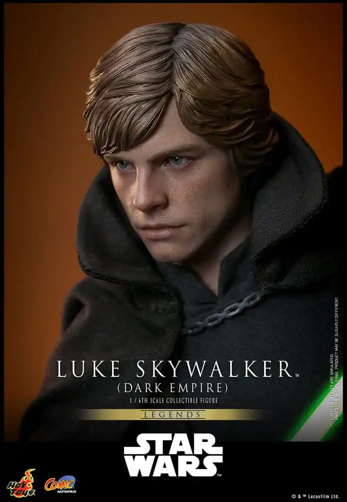 Star Wars: Dark Empire Comic Masterpiece 1/6 Luke Skywalker akciófigura 30 cm termékfotó