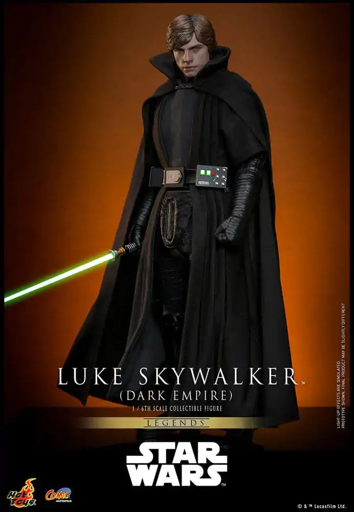 Star Wars: Dark Empire Comic Masterpiece 1/6 Luke Skywalker akciófigura 30 cm termékfotó