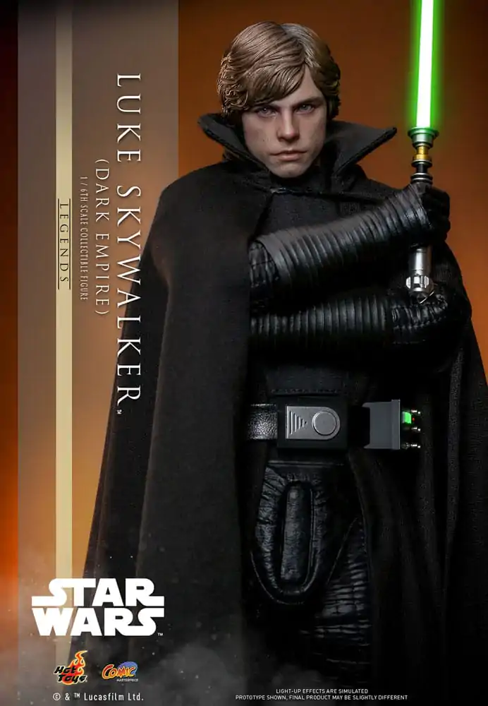 Star Wars: Dark Empire Comic Masterpiece 1/6 Luke Skywalker akciófigura 30 cm termékfotó