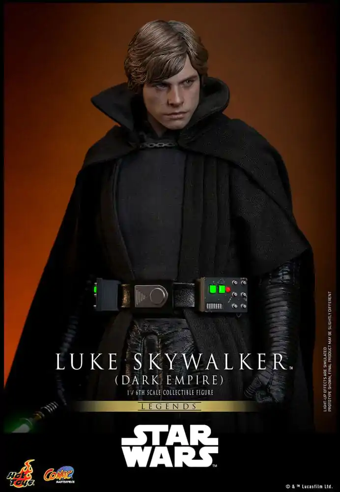 Star Wars: Dark Empire Comic Masterpiece 1/6 Luke Skywalker akciófigura 30 cm termékfotó