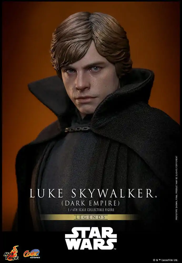 Star Wars: Dark Empire Comic Masterpiece 1/6 Luke Skywalker akciófigura 30 cm termékfotó