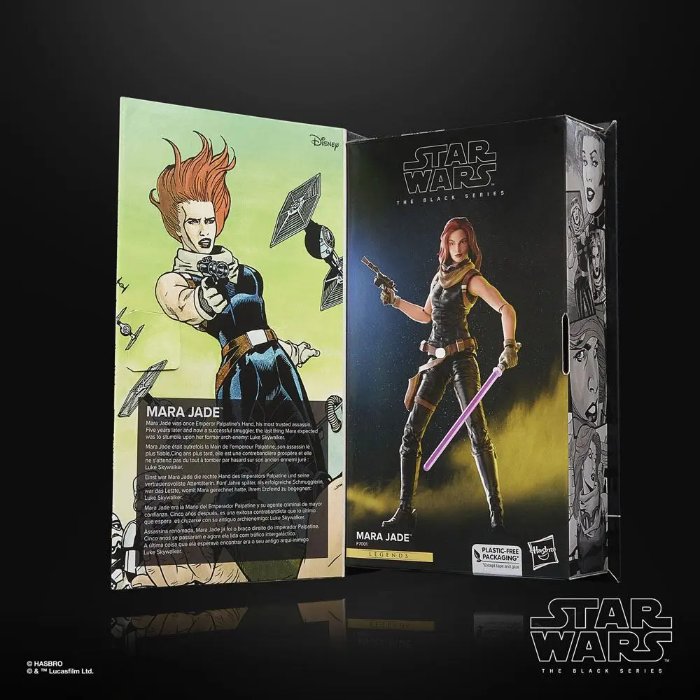 Star Wars: Dark Force Rising Black Series Mara Jade akciófigura 15 cm termékfotó