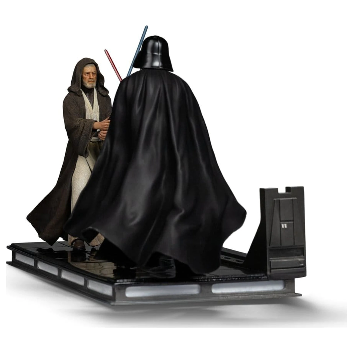 Star Wars Deluxe Art Scale 1/10 Darth Vader Vs Obi-Wan Kenobi (CCXP Exkluzív 2025) szobor figura 24 cm termékfotó