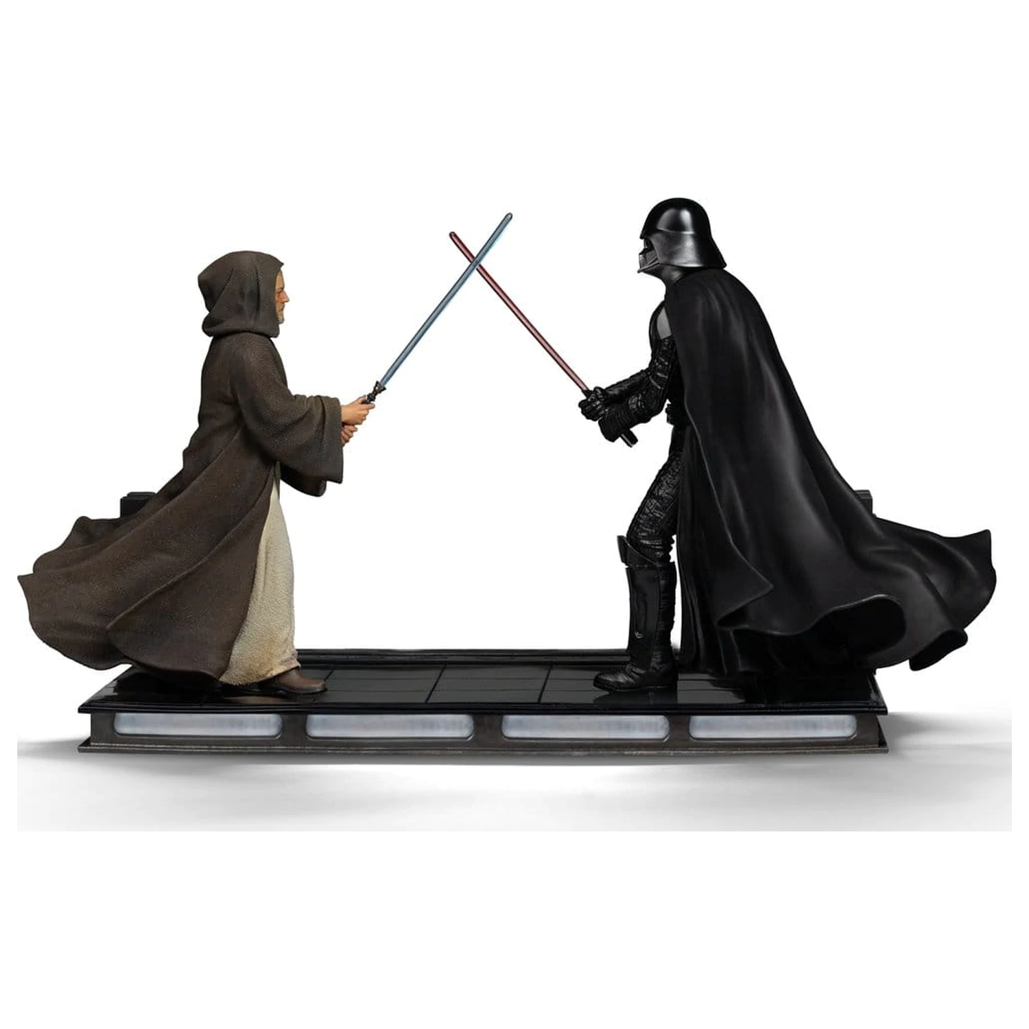 Star Wars Deluxe Art Scale 1/10 Darth Vader Vs Obi-Wan Kenobi (CCXP Exkluzív 2025) szobor figura 24 cm termékfotó