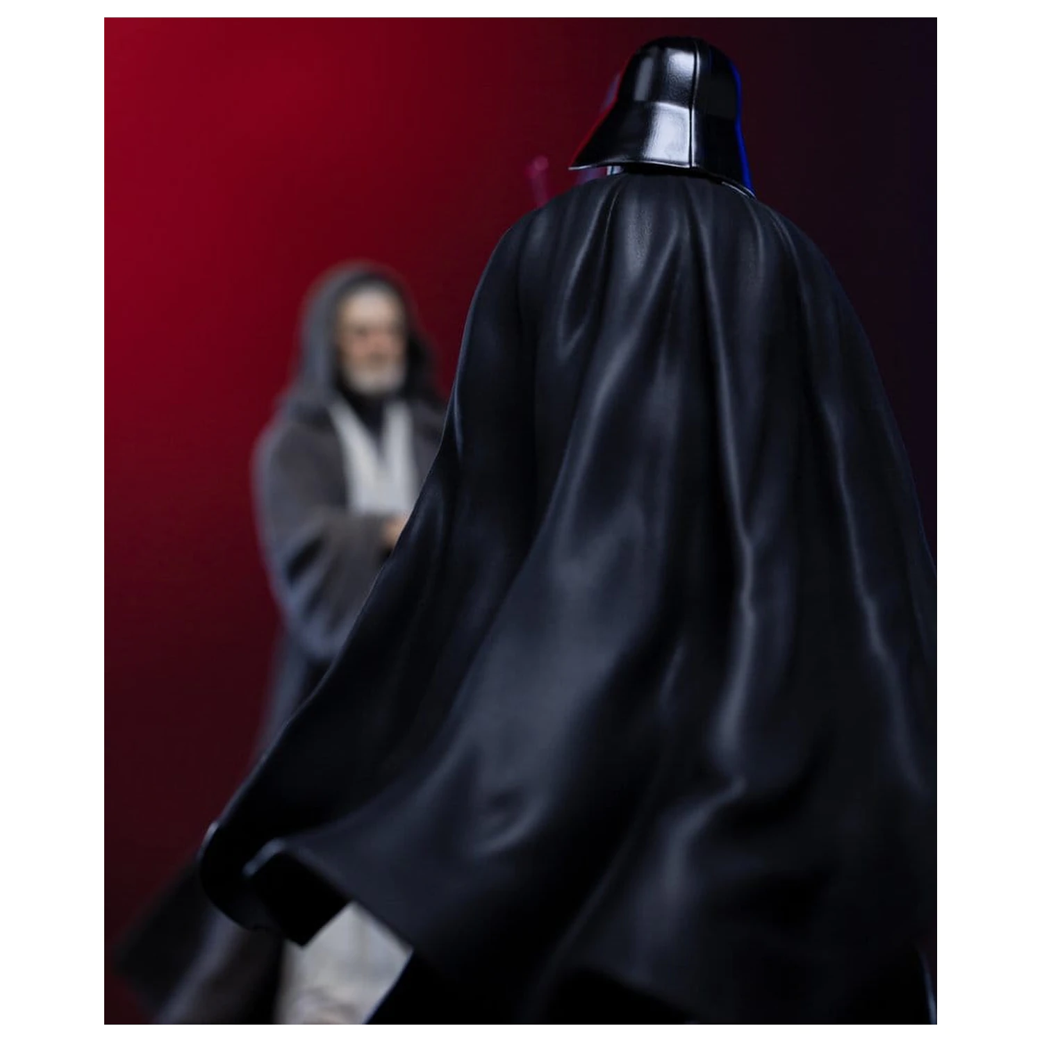 Star Wars Deluxe Art Scale 1/10 Darth Vader Vs Obi-Wan Kenobi (CCXP Exkluzív 2025) szobor figura 24 cm termékfotó