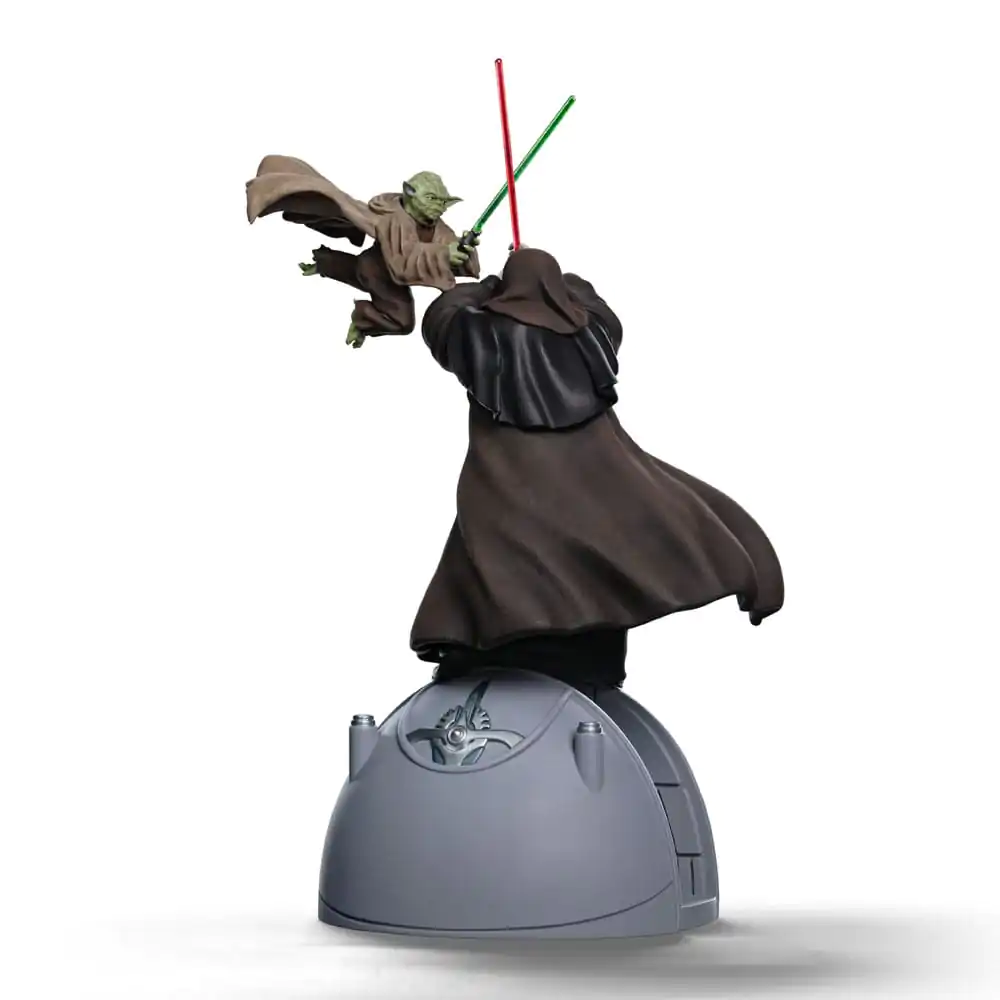 Star Wars Deluxe Art Scale 1/10 Yoda vs Emperor Palpatine (CCXP Exkluzív 2024) szobor figura 31 cm termékfotó