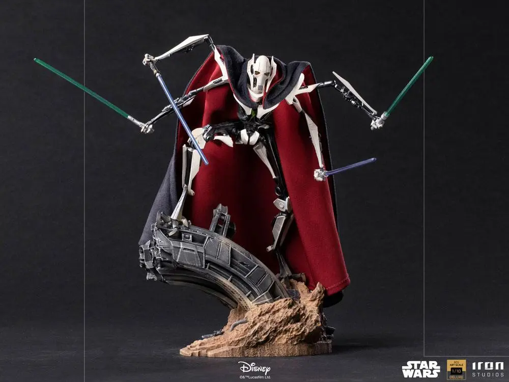 Star Wars Deluxe BDS Art Scale 1/10 General Grievous szobor figura 33 cm termékfotó